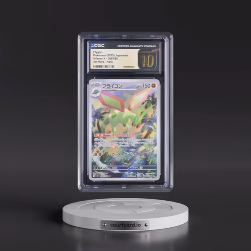2025 Inferno X - M2 #088/080 Flygon - Art Rare Holo (CGC 10 PRISTINE)