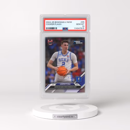 2024-25 Bowman U Now #95 Cooper Flagg (PSA 10 GEM MINT)