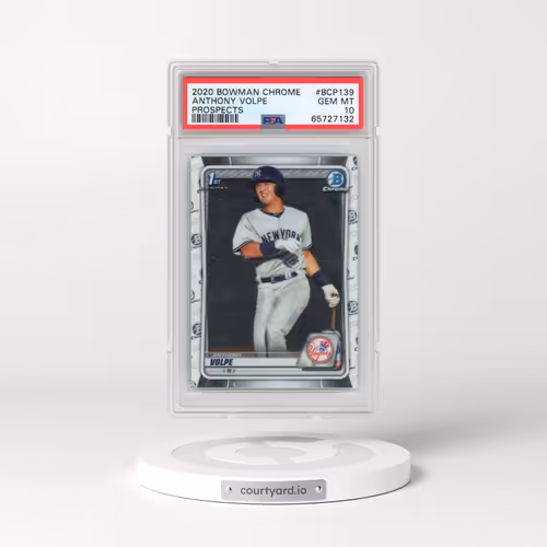 2020 Bowman Chrome Prospects #BCP139 Anthony Volpe (PSA 10 GEM MINT)