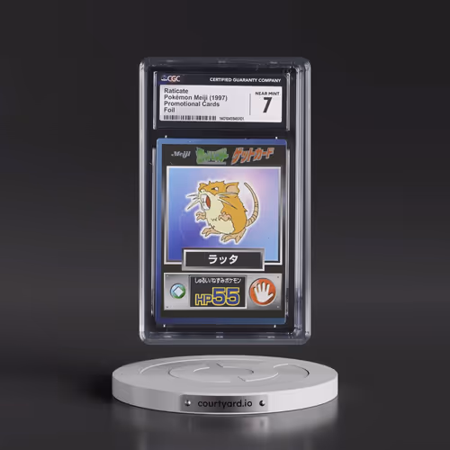 1997 Promotional Cards (1997 Type.HP.Hand Symbol) Raticate - Foil (CGC 7 NM)