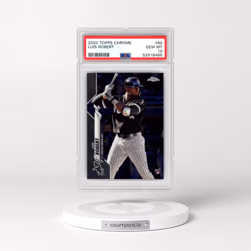 2020 Topps Chrome #60 Luis Robert (PSA 10 GEM MINT)