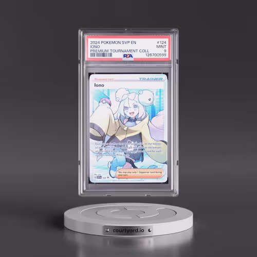 2024 Pokémon Svp EN-SV Black Star Promo #124 Iono - Iono Premium Tournament Collection (PSA 9 MINT)
