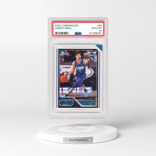 2020 Panini Chronicles #84 LaMelo Ball (PSA 10 GEM MINT)