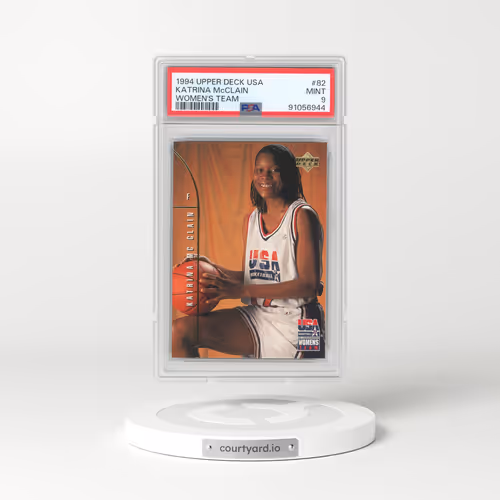 1994 Upper Deck USA Basketball #82 Katrina McClain - Women's Team (PSA 9 MINT)