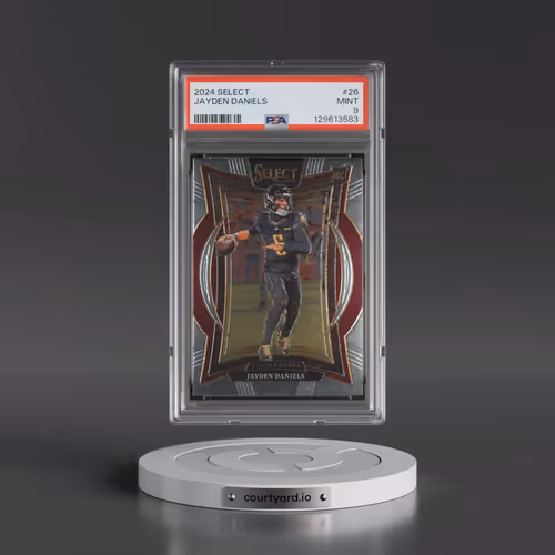 2024 Panini Select #26 Jayden Daniels (PSA 9 MINT)
