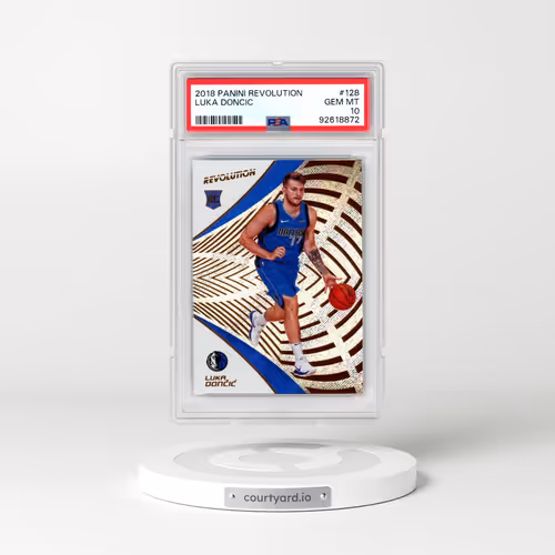 2018 Panini Revolution #128 Luka Doncic (PSA 10 GEM MINT)