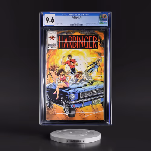 Harbinger #1 CGC 9.6 White Pages (Valiant, 1/92)