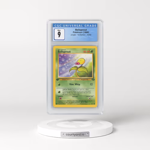 1999 Jungle #49/64 Bellsprout - 1st Edition 1st Edition (CGC 9 MINT)
