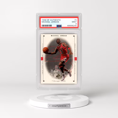 1998 SP Authentic #5 Michael Jordan (PSA 9 MINT)