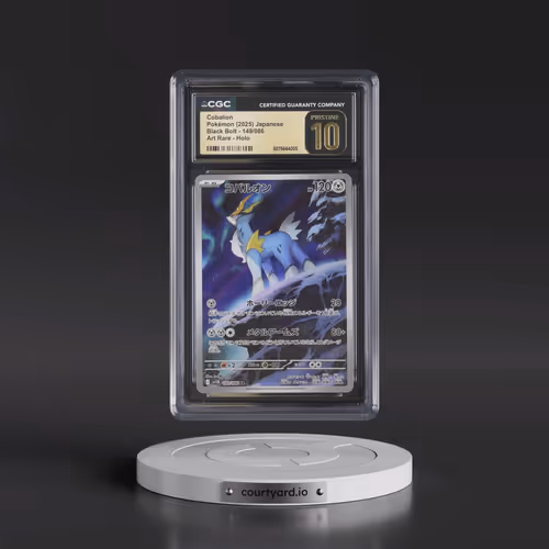2025 Black Bolt - sv11B #149/086 Cobalion - Art Rare Holo (CGC 10 PRISTINE)