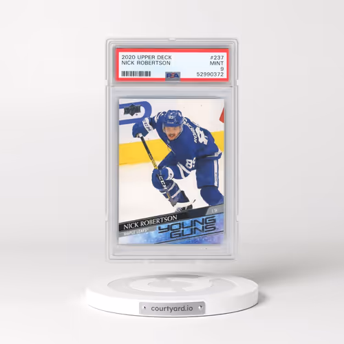 2020 Upper Deck #237 Nick Robertson (PSA 9 MINT)