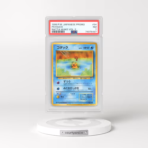 1998 Japanese Promo #54 Psyduck (PSA 7 NM)