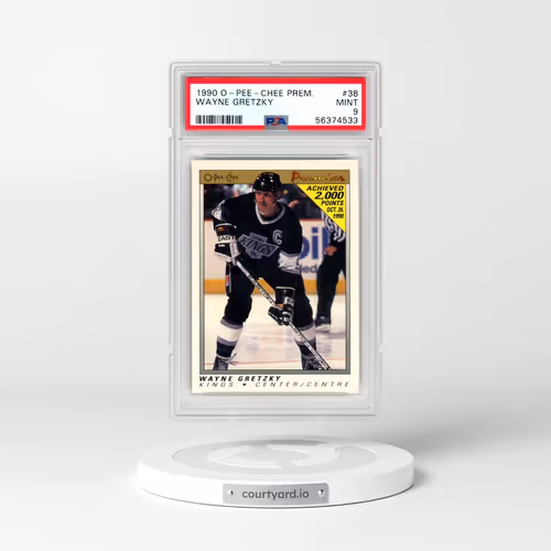 1990 O-Pee-Chee Premier #38 Wayne Gretzky (PSA 9 MINT)