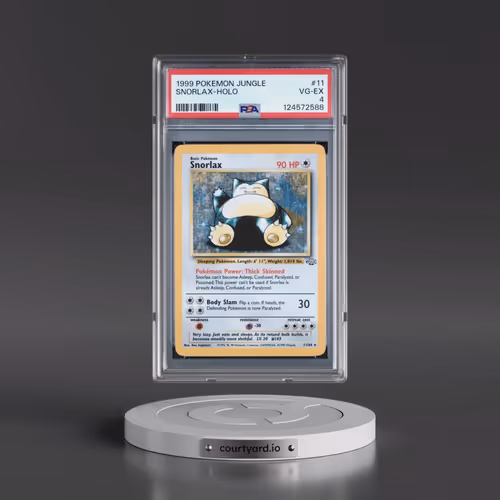 1999 Pokémon Jungle #11 Snorlax - Holo (PSA 4 VG-EX)