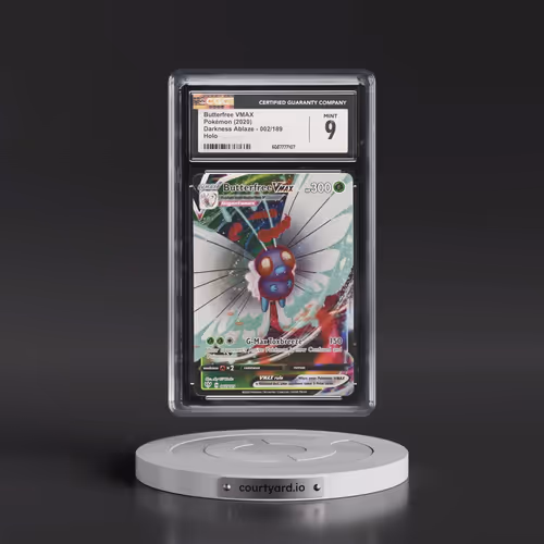 2020 Darkness Ablaze #002/189 Butterfree VMAX - Holo (CGC 9 MINT)