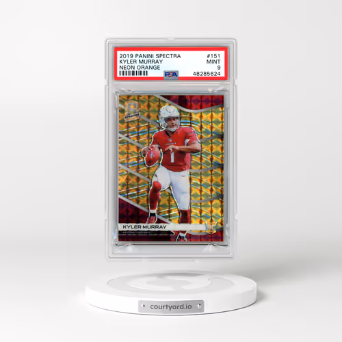 2019 Panini Spectra #151 Kyler Murray - Neon Orange (PSA 9 MINT)