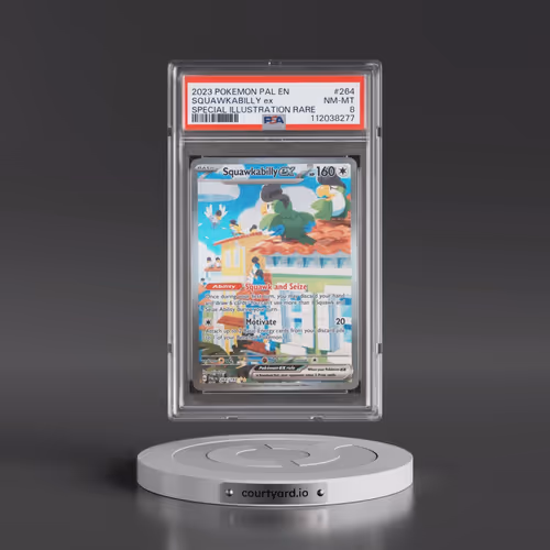 2023 Pokémon Pal EN-Paldea Evolved #264 Squawkabilly EX - Holo Special Illustration Rare (PSA 8 NM-M