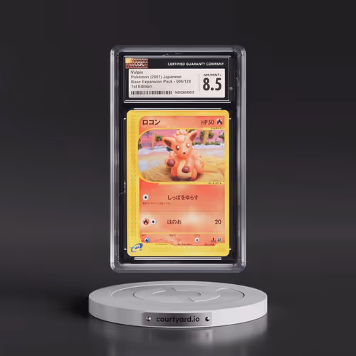 2001 Base Expansion Pack #006/128 Vulpix - 1st Edition (CGC 8.5 NM-MT+)