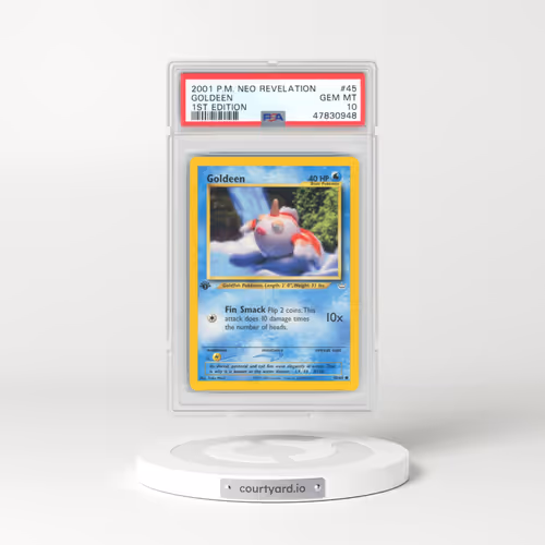 2001 Neo Revelation #45 Goldeen - 1st Edition (PSA 10 GEM MINT)