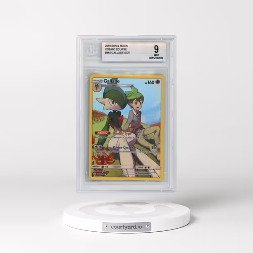 2019 Cosmic Eclipse #244 Gallade - Character Rare (BGS 9 MINT)