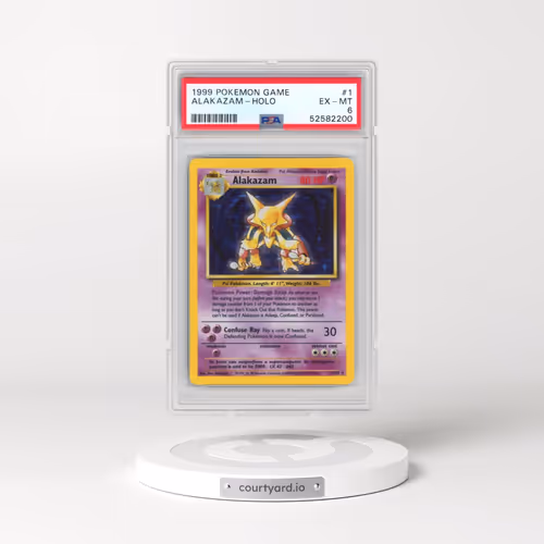 1999 Pokémon Game #1 Alakazam - Holo (PSA 6 EX-MT)