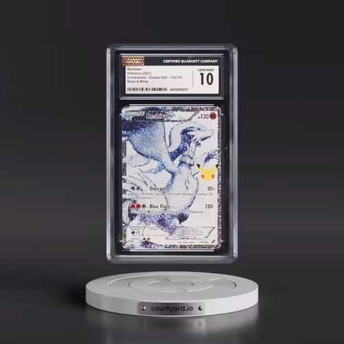 2021 Celebrations - Classic Collection #113/114 Reshiram - Black & White Holo (CGC 10 GEM MINT)