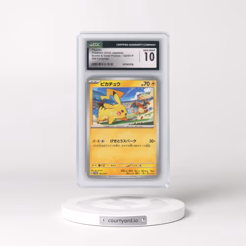 2022 Scarlet & Violet Promos #120/SV-P Pikachu - Gift Campaign (CGC 10 GEM MINT)