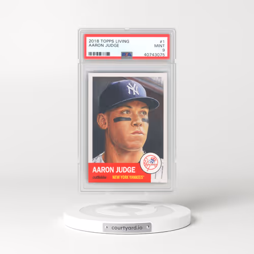 2018 Topps Living #1 Aaron Judge (PSA 9 MINT)