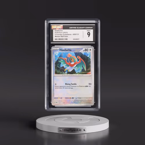 2024 Prismatic Evolutions - PRE EN #089/131 Hawlucha - Master Ball Holo (CGC 9 MINT)