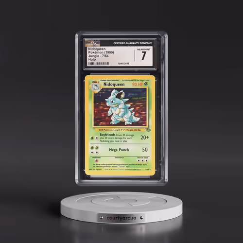 1999 Jungle #7/64 Nidoqueen - Holo (CGC 7 NM)