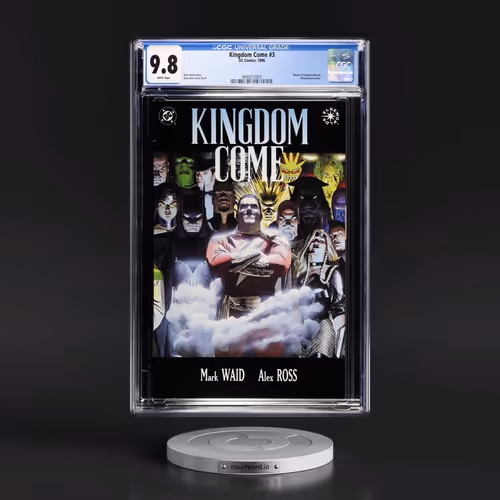 Kingdom Come #3 CGC 9.8 White Pages (DC Comics, 1996) - Universal