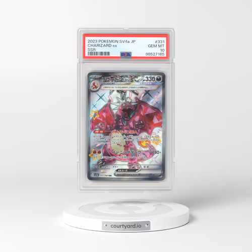 2023 Pokémon Sv4a-Shiny Treasure EX #331 Charizard EX - Holo Ssr (PSA 10 GEM MINT)