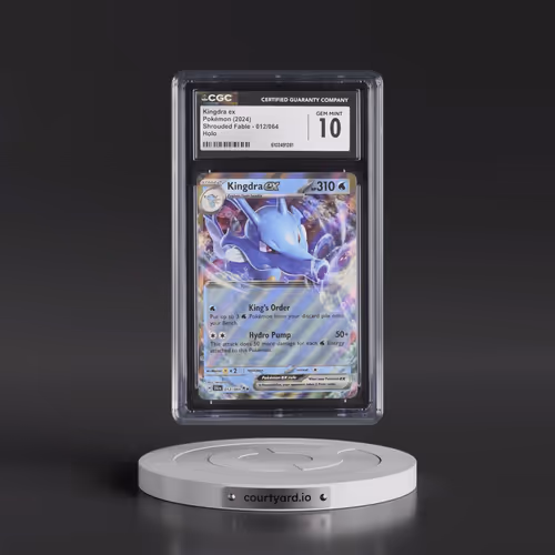2024 Night Wanderer #012/064 Kingdra ex - Holo (CGC 10 GEM MINT)