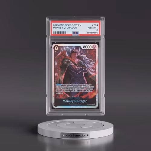 2025 One Piece OP12-Legacy of the Master #094 Monkey D. Dragon (PSA 10 GEM MINT)