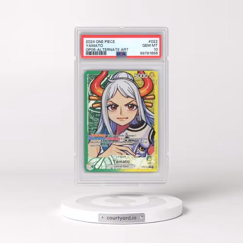 2024 One Piece OP06-Wings of the Captain #022 Yamato - Alternate Art (PSA 10 GEM MINT)