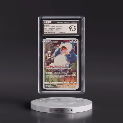 2021 Dark Phantasma #077/071 Snorlax - Character Rare Holo (CGC 9.5 MINT+)