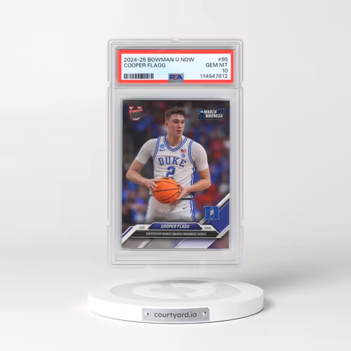 2024-25 Bowman U Now #95 Cooper Flagg (PSA 10 GEM MINT)
