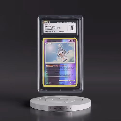 2007 Diamond & Pearl #90/130 Mime Jr. - Reverse Holo (CGC 8 NM-MT)