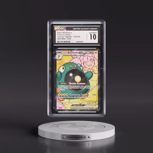 2025 Pokémon Jtg EN-Journey Together #172 Iono's Bellibolt EX - Holo Ultra Rare (CGC 10 GEM MINT)