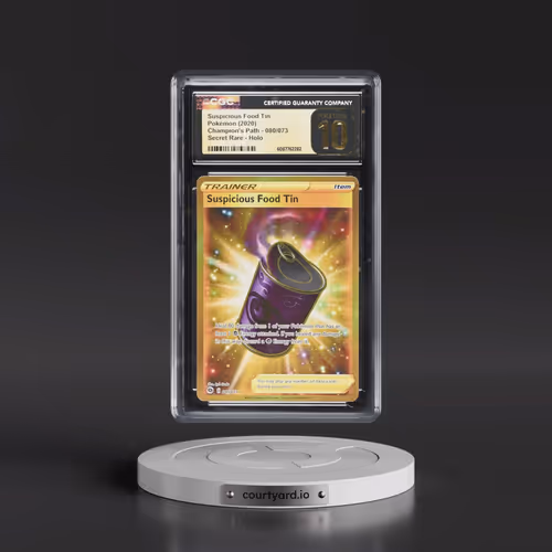 2020 Champion's Path #080/073 Suspicious Food Tin - Secret Rare Holo (CGC 10 PRISTINE)