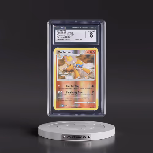 2009 Platinum #56/127 Monferno - Reverse Holo (CGC 8 NM-MT)