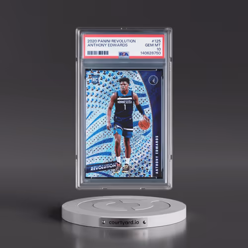 2020 Panini Revolution #125 Anthony Edwards (PSA 10 GEM MINT)