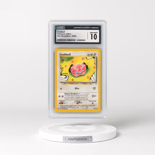 2001 Neo Revelation #55/64 Snubbull (CGC 10 GEM MINT)