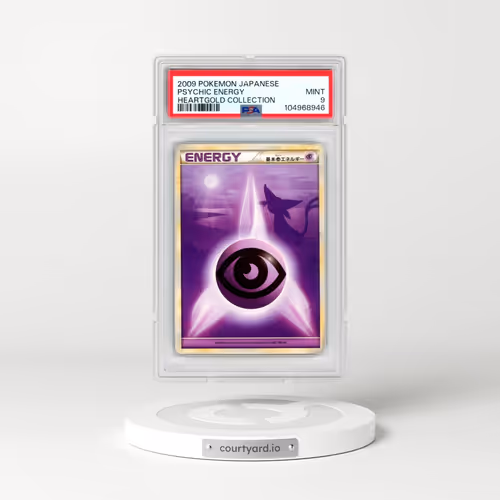 2009 Pokémon Heartgold Collection Psychic Energy (PSA 9 MINT)