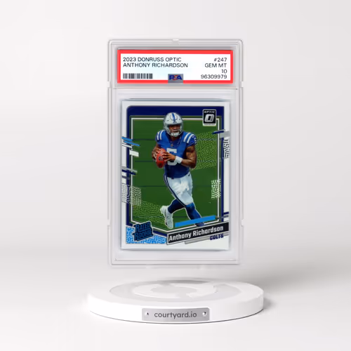2023 Panini Donruss Optic #247 Anthony Richardson (PSA 10 GEM MINT)