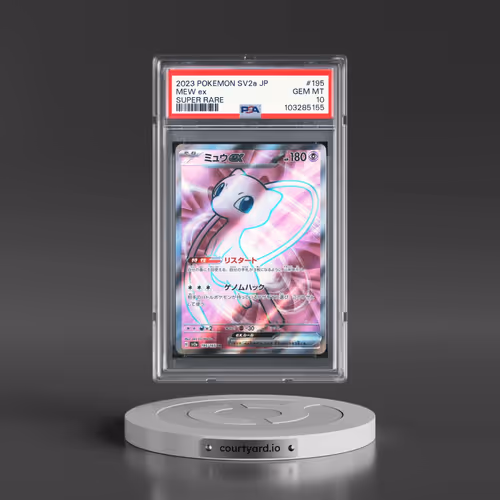 2023 Pokémon Sv2a-Pokemon 151 #195 Mew EX - Holo Super Rare (PSA 10 GEM MINT)