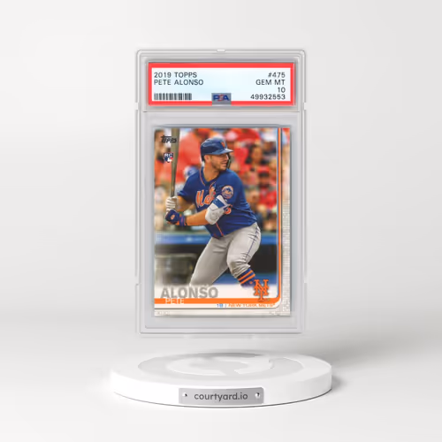 2019 Topps #475 Pete Alonso (PSA 10 GEM MINT)
