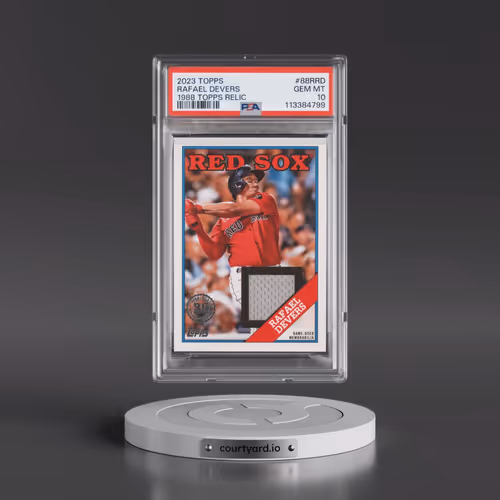 2023 Topps 1988 Topps Baseball Relics #88RRD Rafael Devers (PSA 10 GEM MINT)