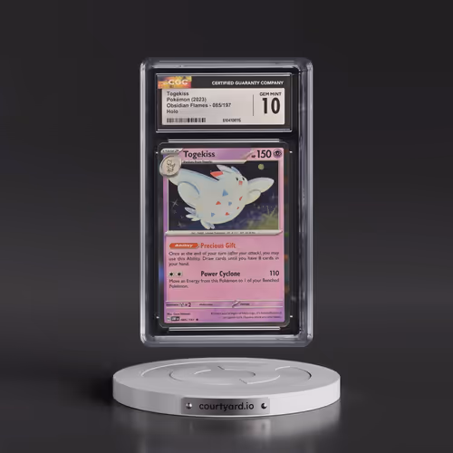 2023 Obsidian Flames - OBF EN #085/197 Togekiss - Holo (CGC 10 GEM MINT)
