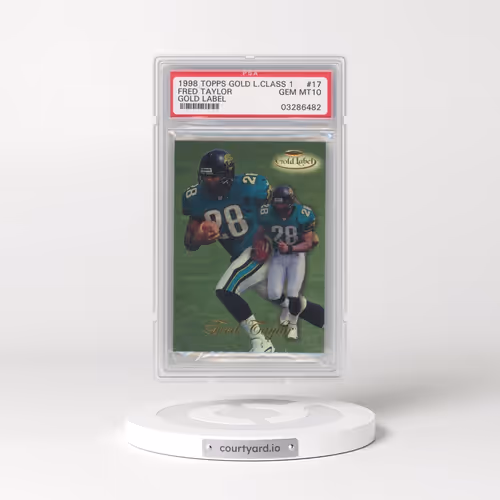 1998 Topps Gold Label Class 1 #17 Fred Taylor (PSA 10 GEM MINT)